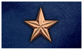 DNSEMP-C-430-BZ-BL Star Bronze-Blue